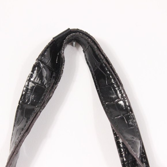 *Rosetti Black Snake Skin Cross Body Bag - Picture 3 of 7